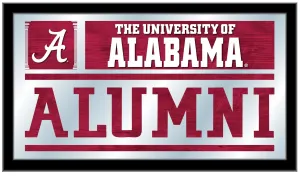 Alabama Crimson Tide Holland Bar Stool Co. Alumni Mirror (26" x 15")