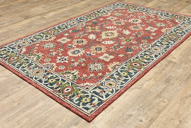 Alfresco 28404 Red/Blue Rug