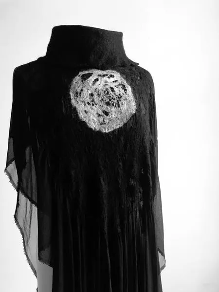 BlckBts Full Moon Lunacy Kaftan Black/White