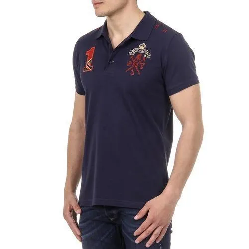 Blue XL Ufford & Suffolk Polo Club Mens Polo Short Sleeves US008 NAVY BLUE