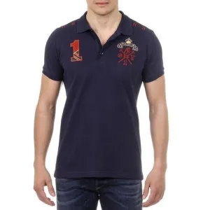 Blue XL Ufford & Suffolk Polo Club Mens Polo Short Sleeves US008 NAVY BLUE