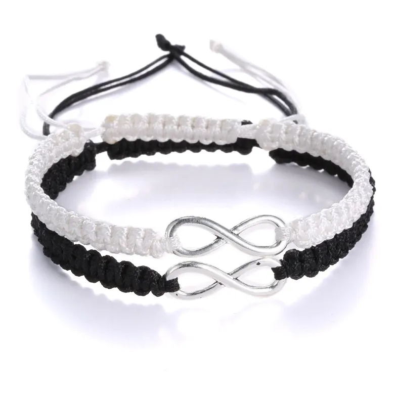 Braided Infinity Adjustable Bracelet