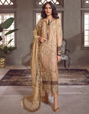 Camel Beige Pakistani Suit | Emaan Adeel | Le Festa Formal Edit 7 | LF-708