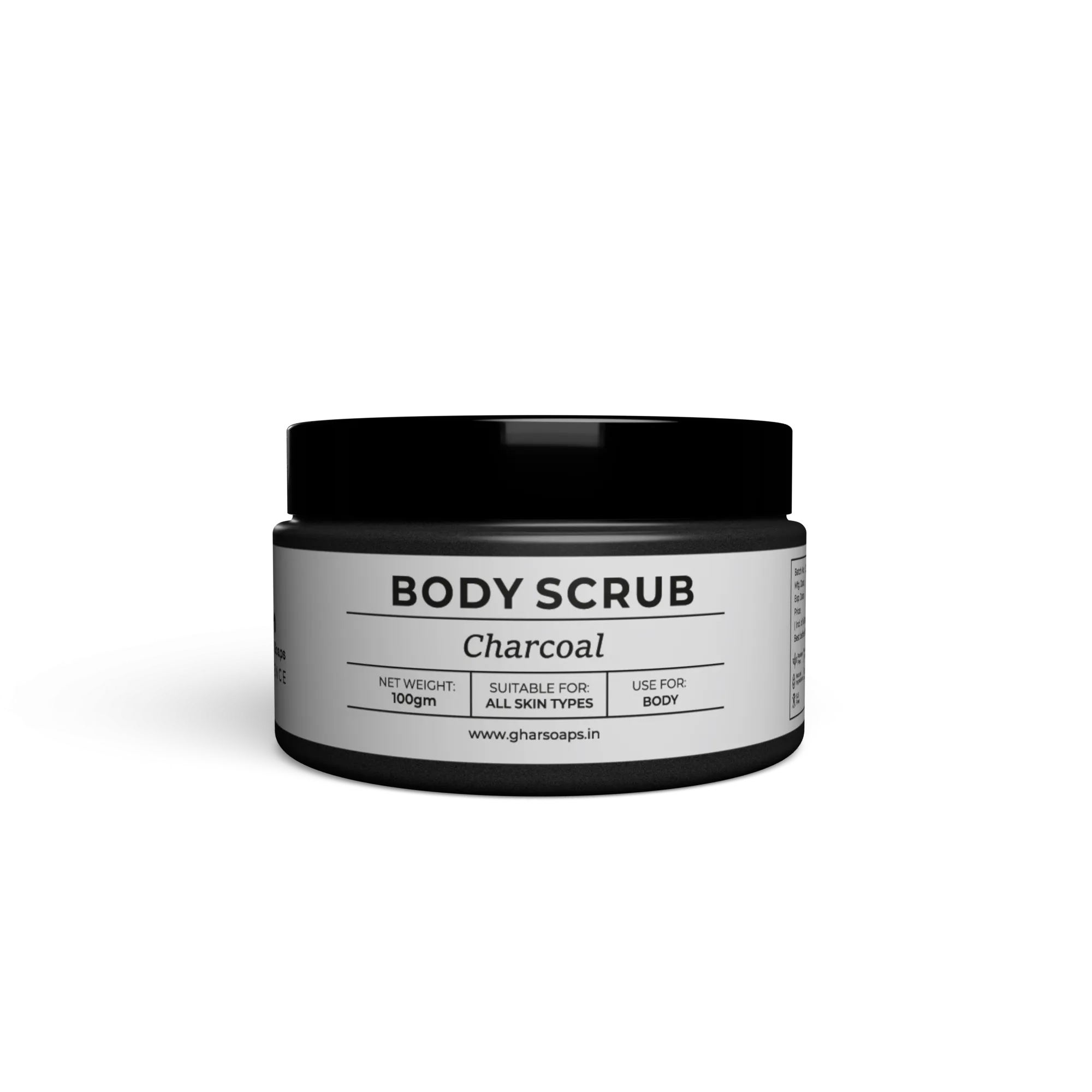 CHARCOAL NOURISHING EXFOLIATING KIT