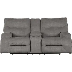 Coombs Reclining Power Loveseat with Console