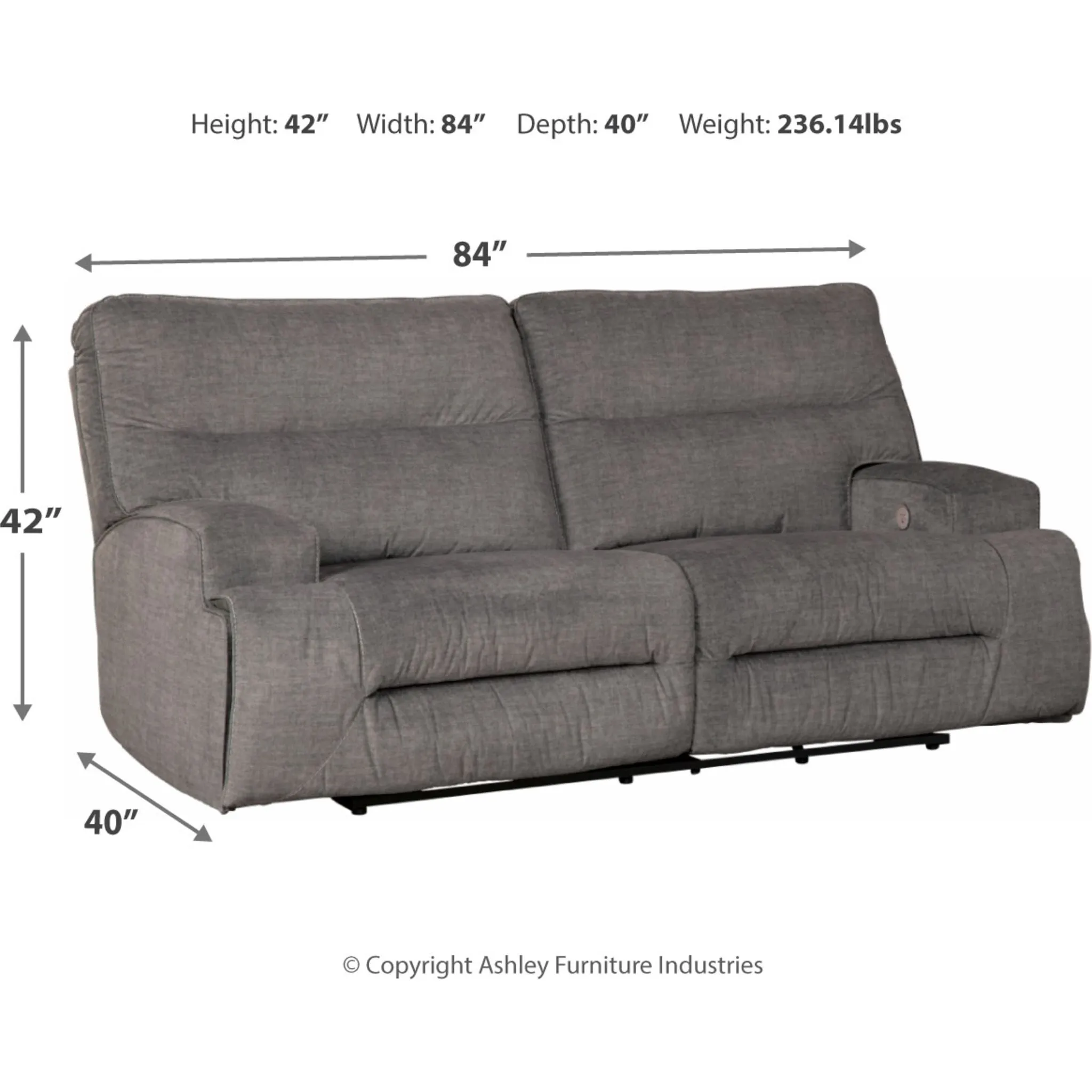 Coombs Reclining Sofa with Power