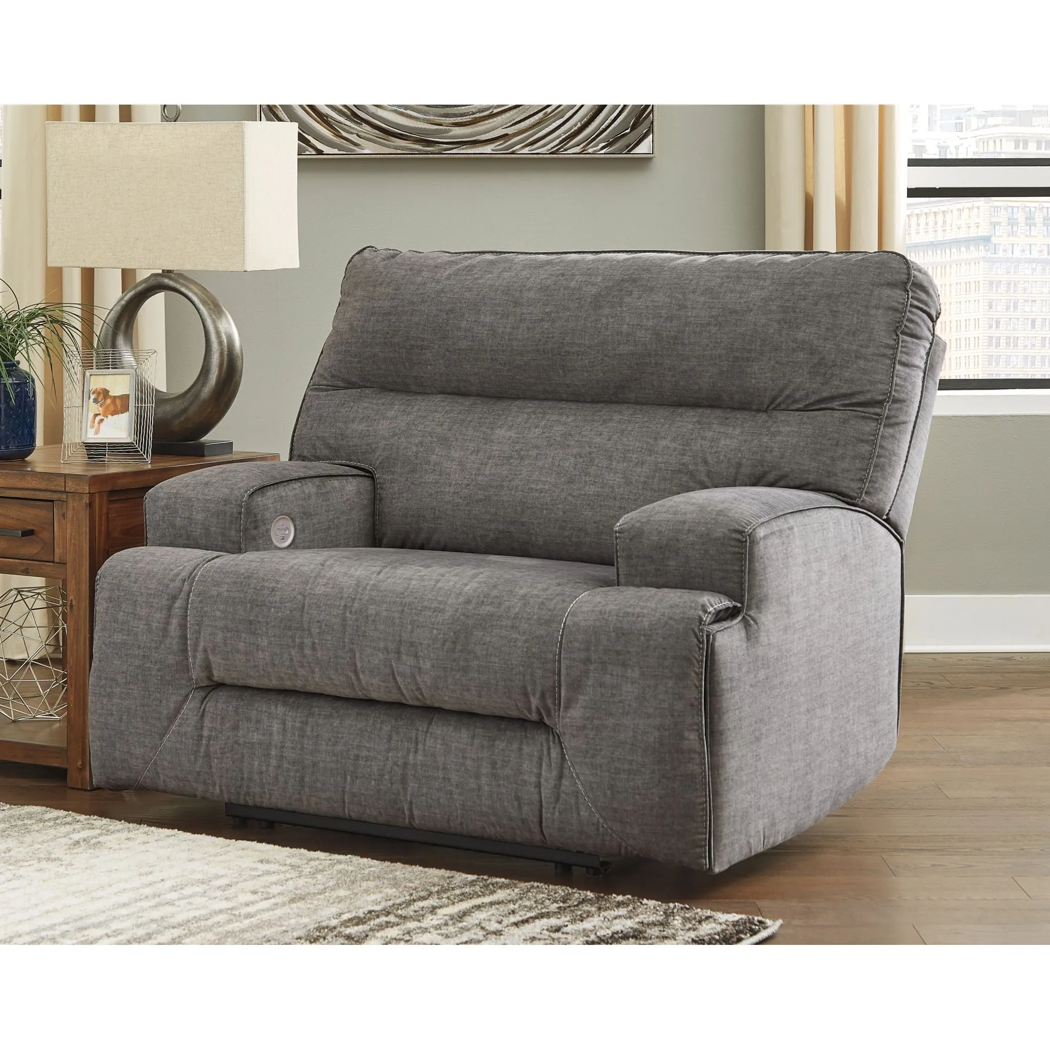 Coombs Wide Seat Recliner with Power