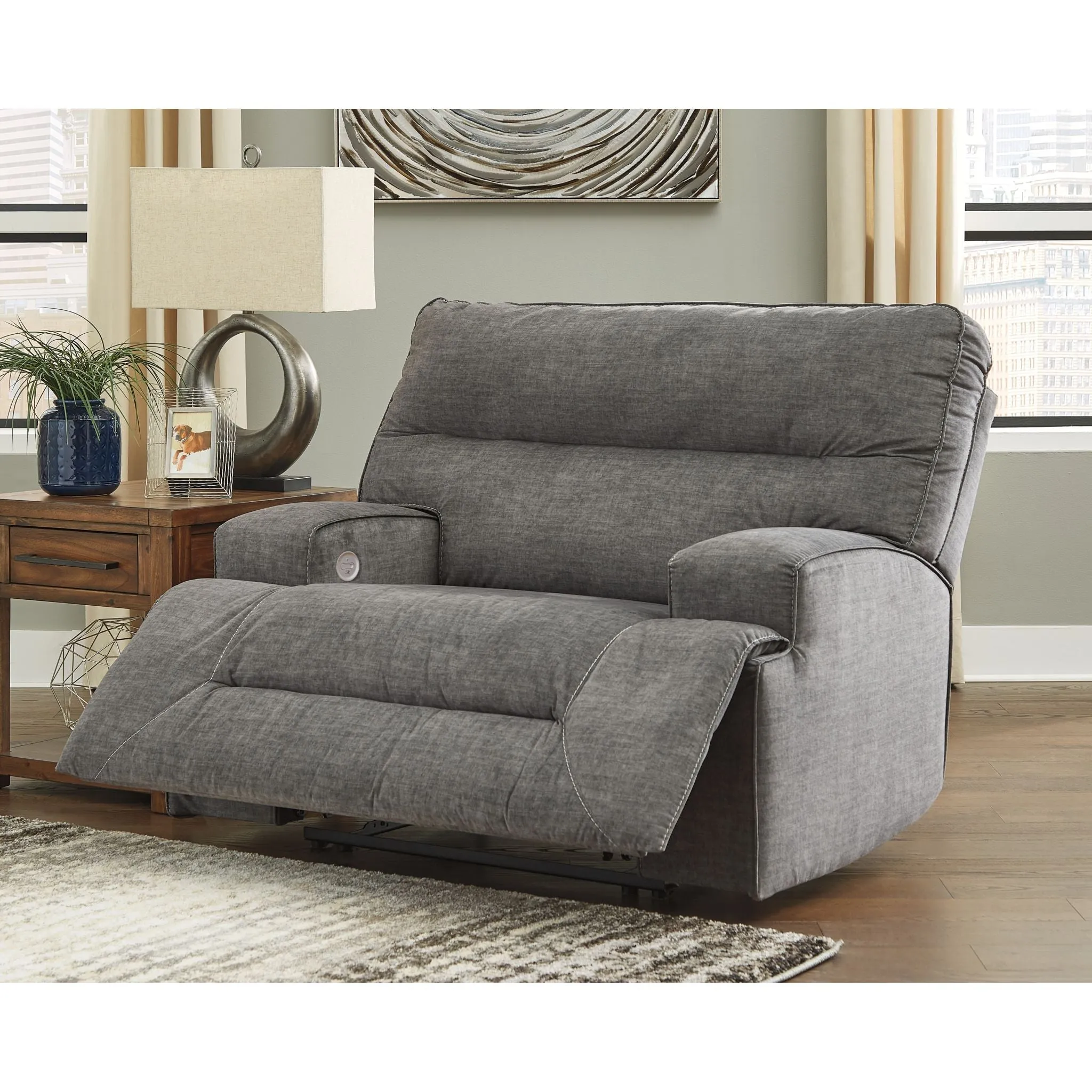 Coombs Wide Seat Recliner with Power