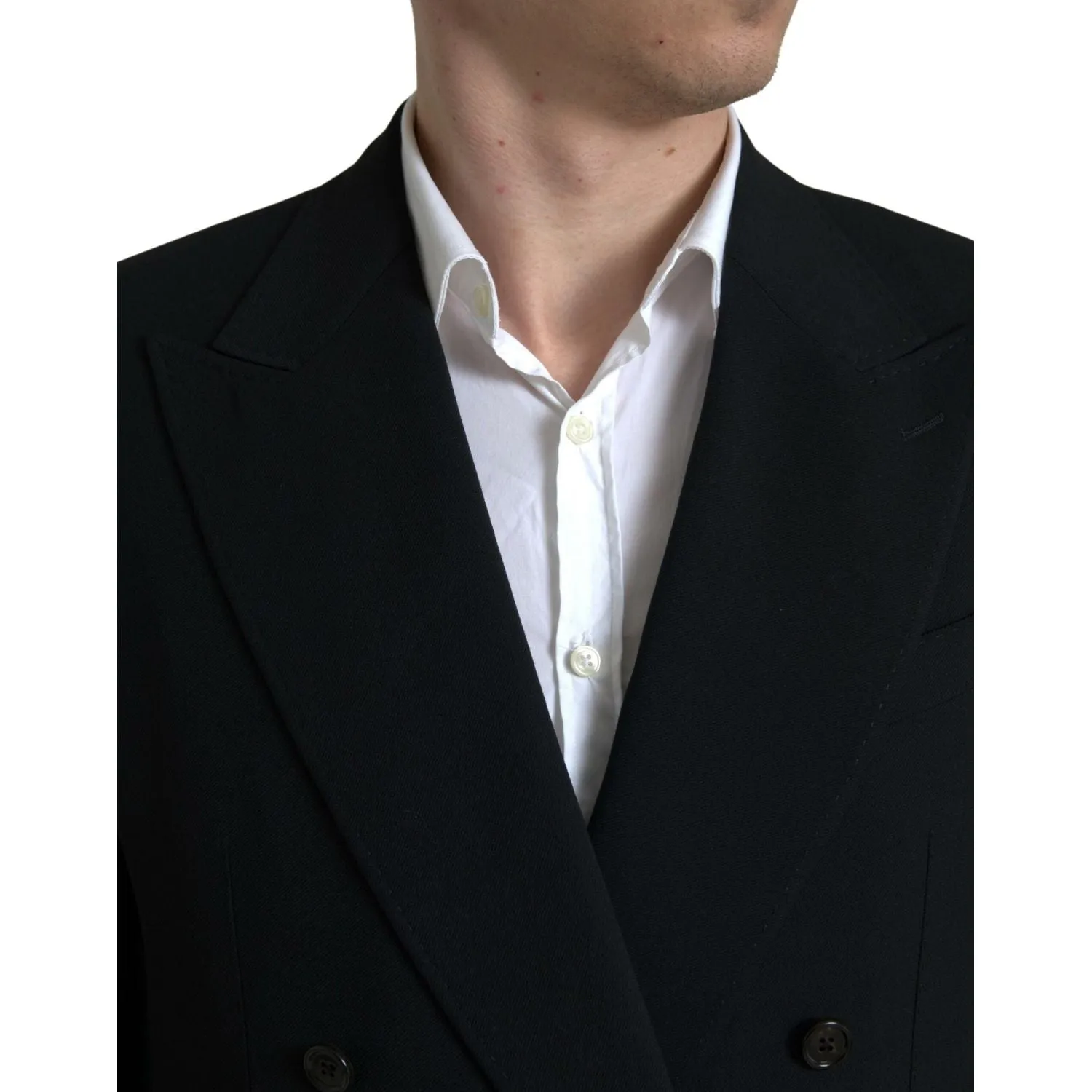 Dolce & Gabbana Elegant Slim Fit Double Breasted Suit