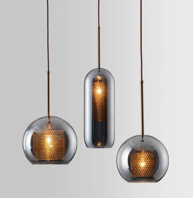 Elegant Honeycomb Bulb Pendant Lights