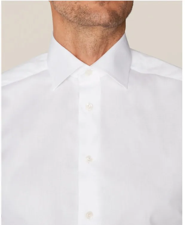 ETON SIGNATURE TWILL CLASS SHIRT WHITE