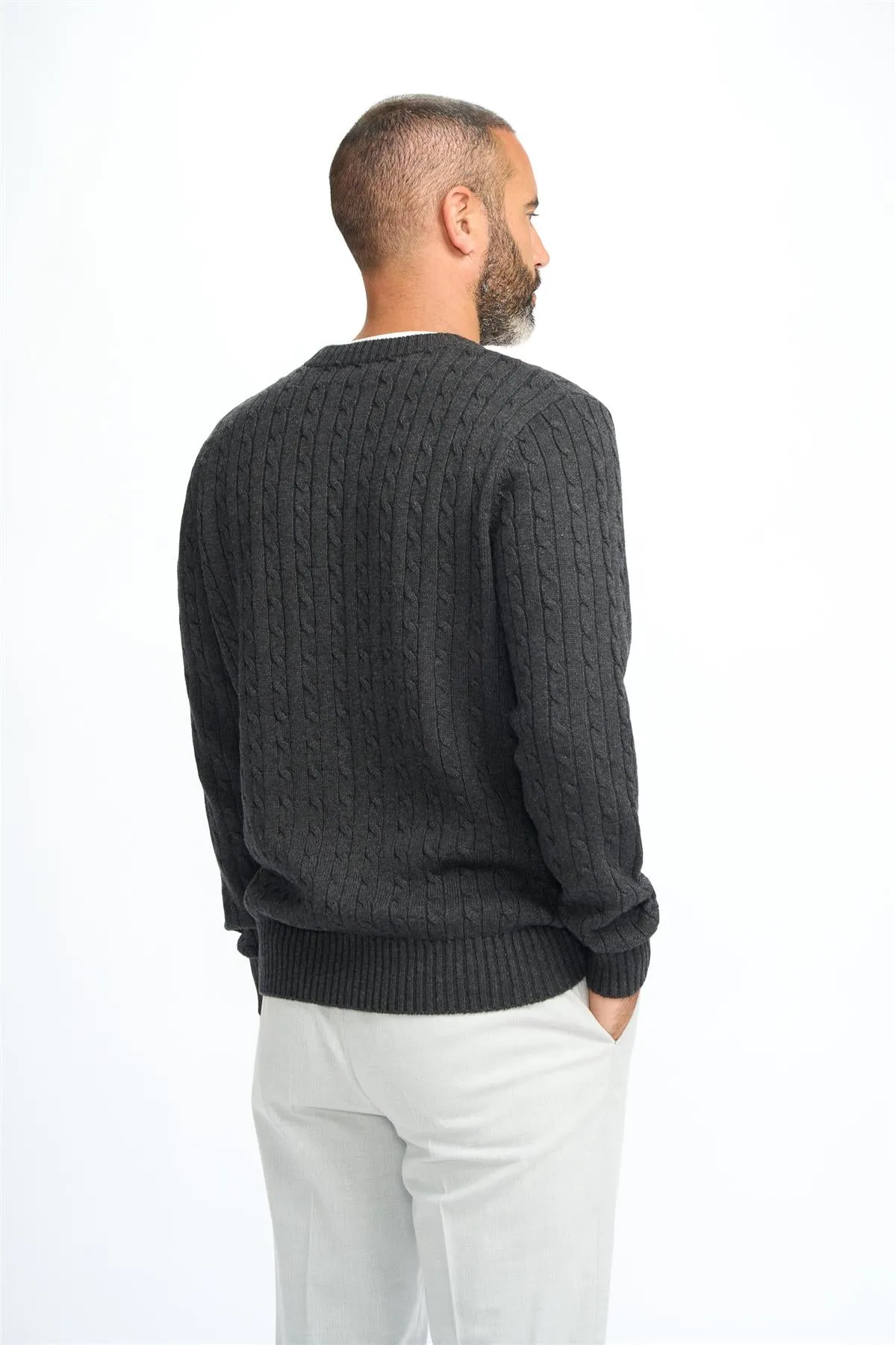 Foston Charcoal Jumper