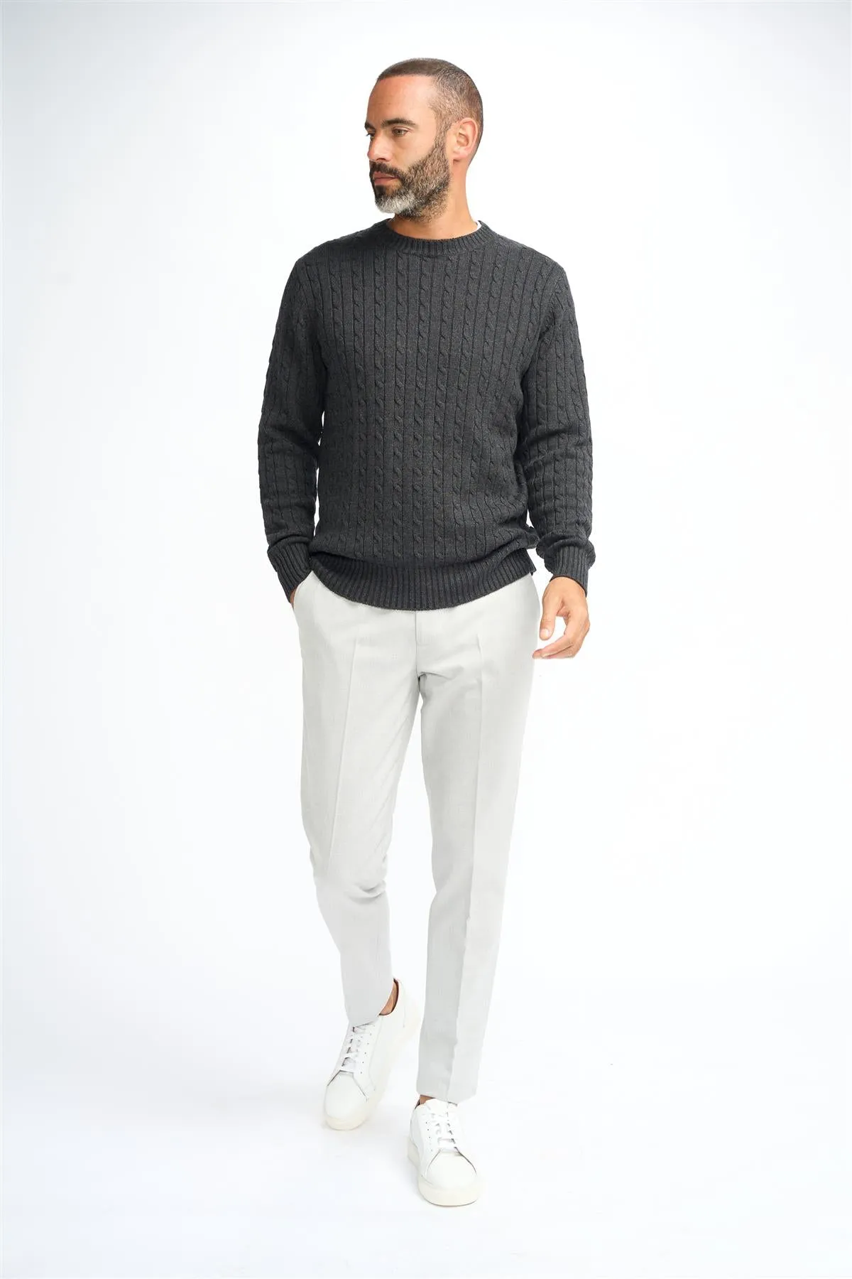 Foston Charcoal Jumper