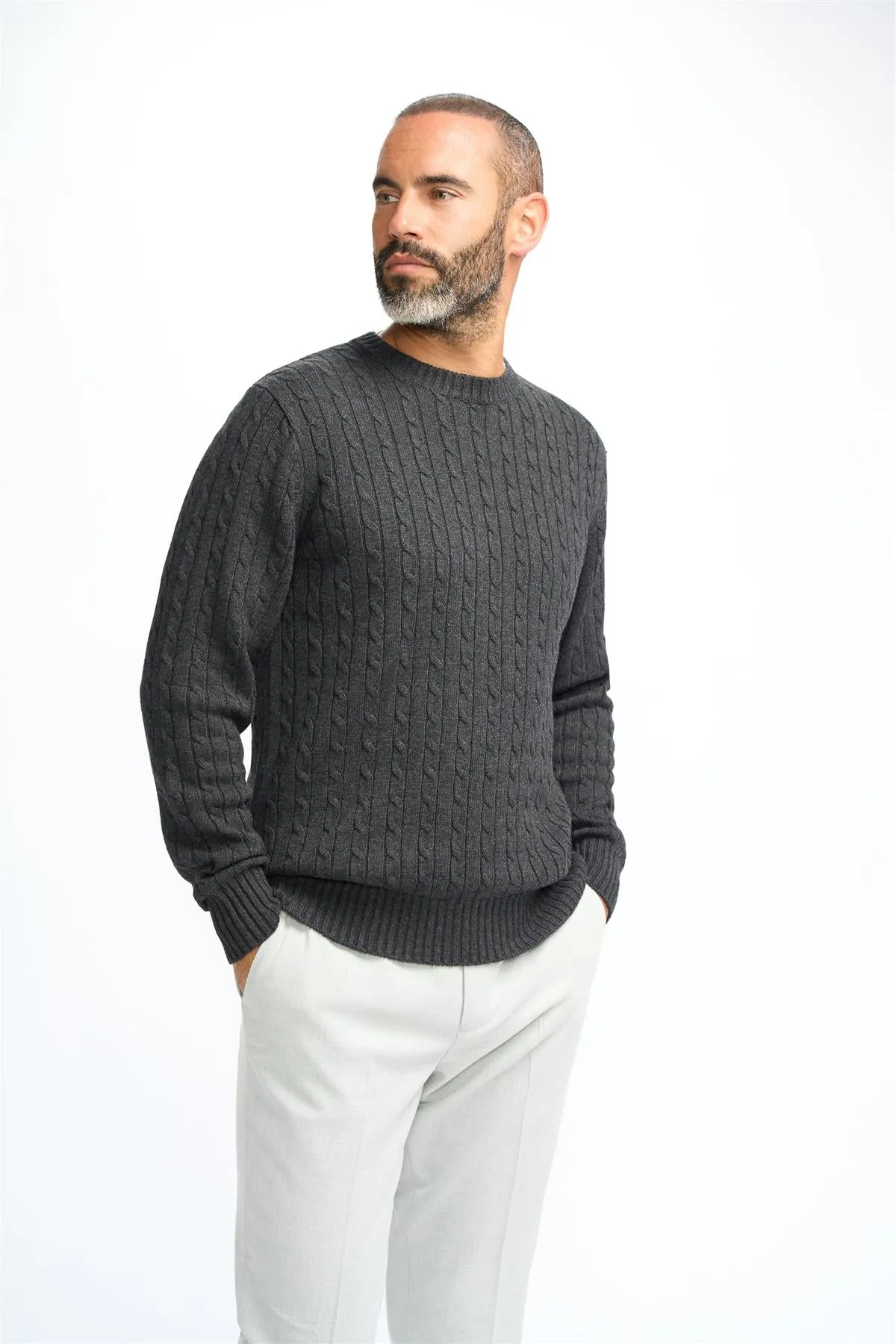 Foston Charcoal Jumper