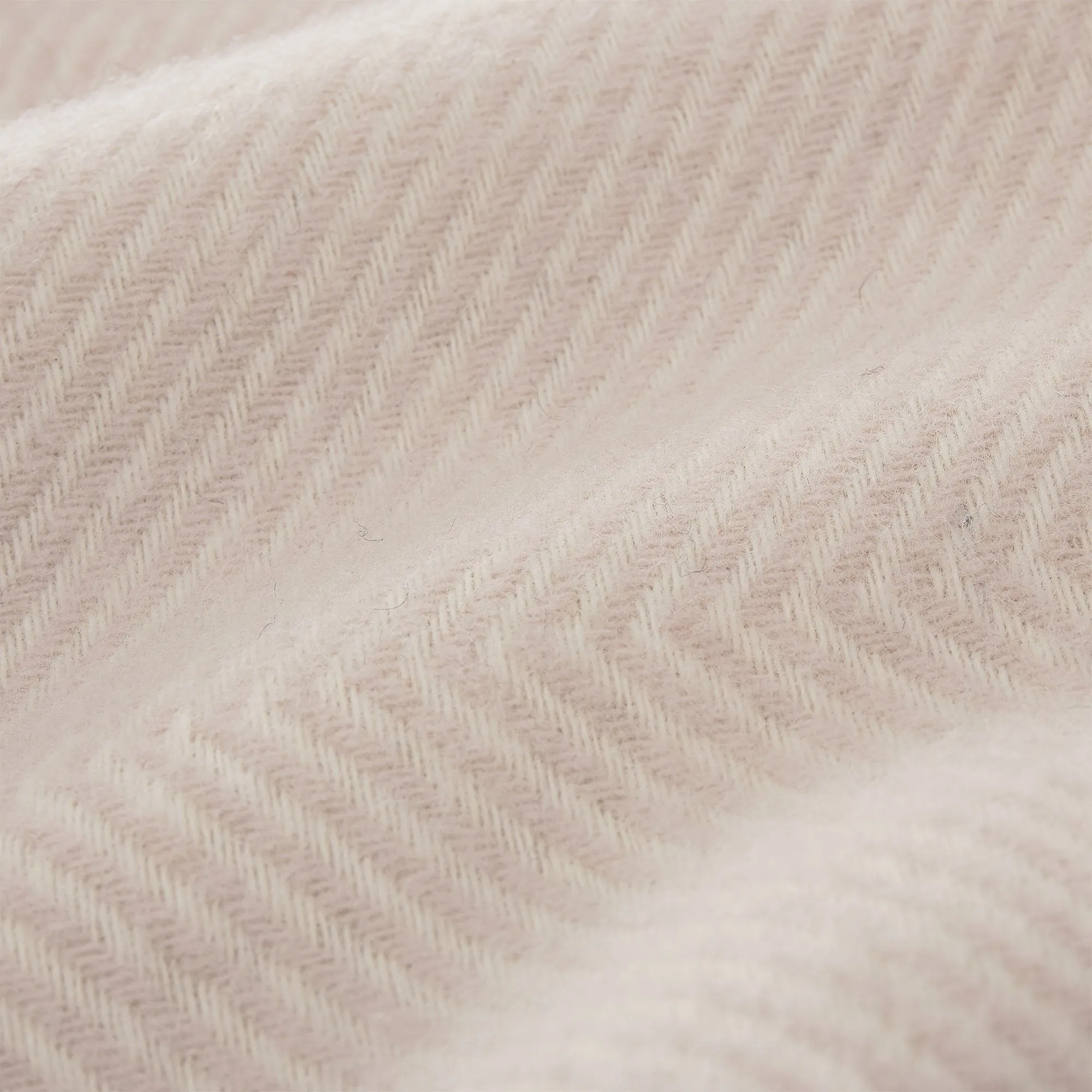 Gotland Blanket [Powder Pink & Cream]