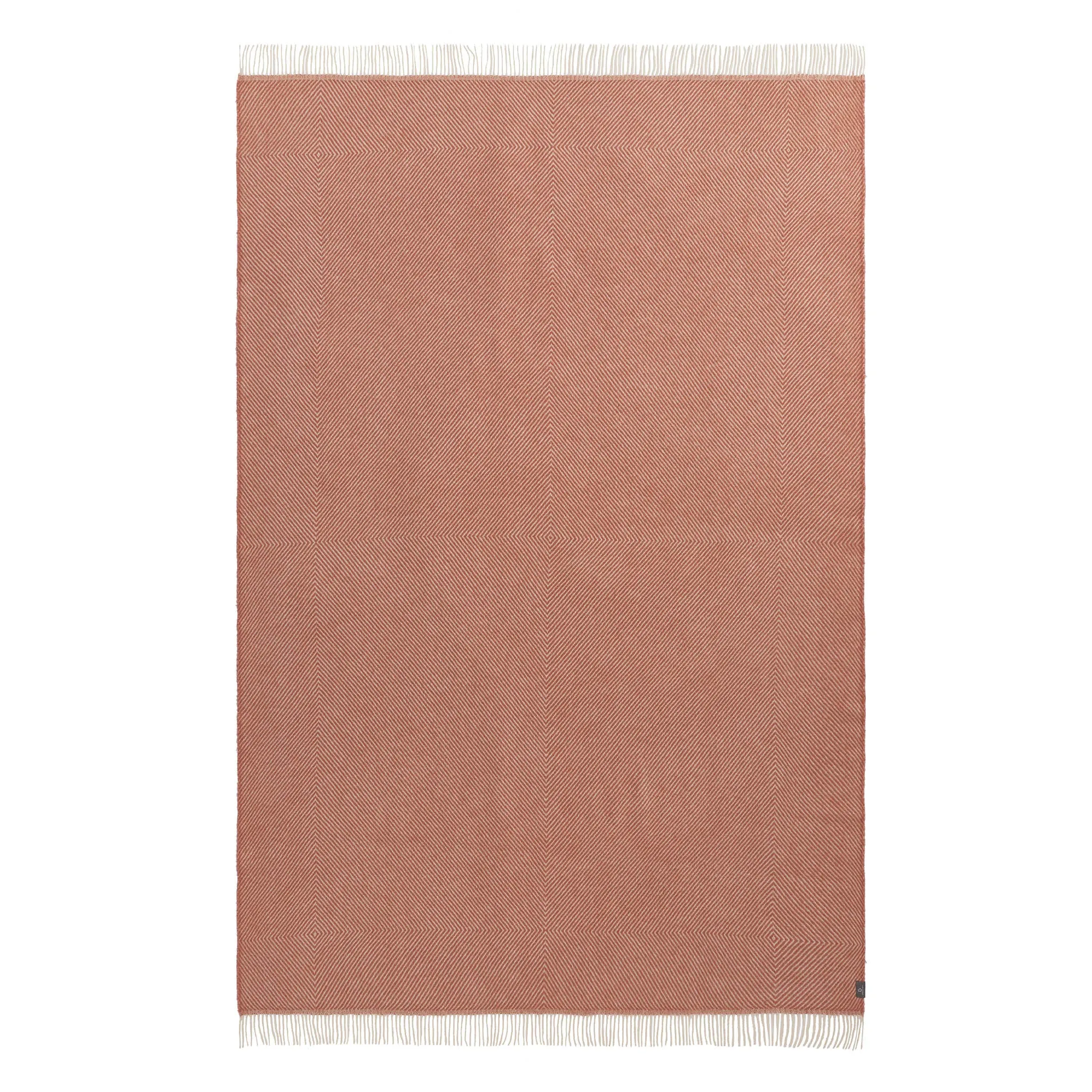 Gotland Blanket [Terracotta & Cream]