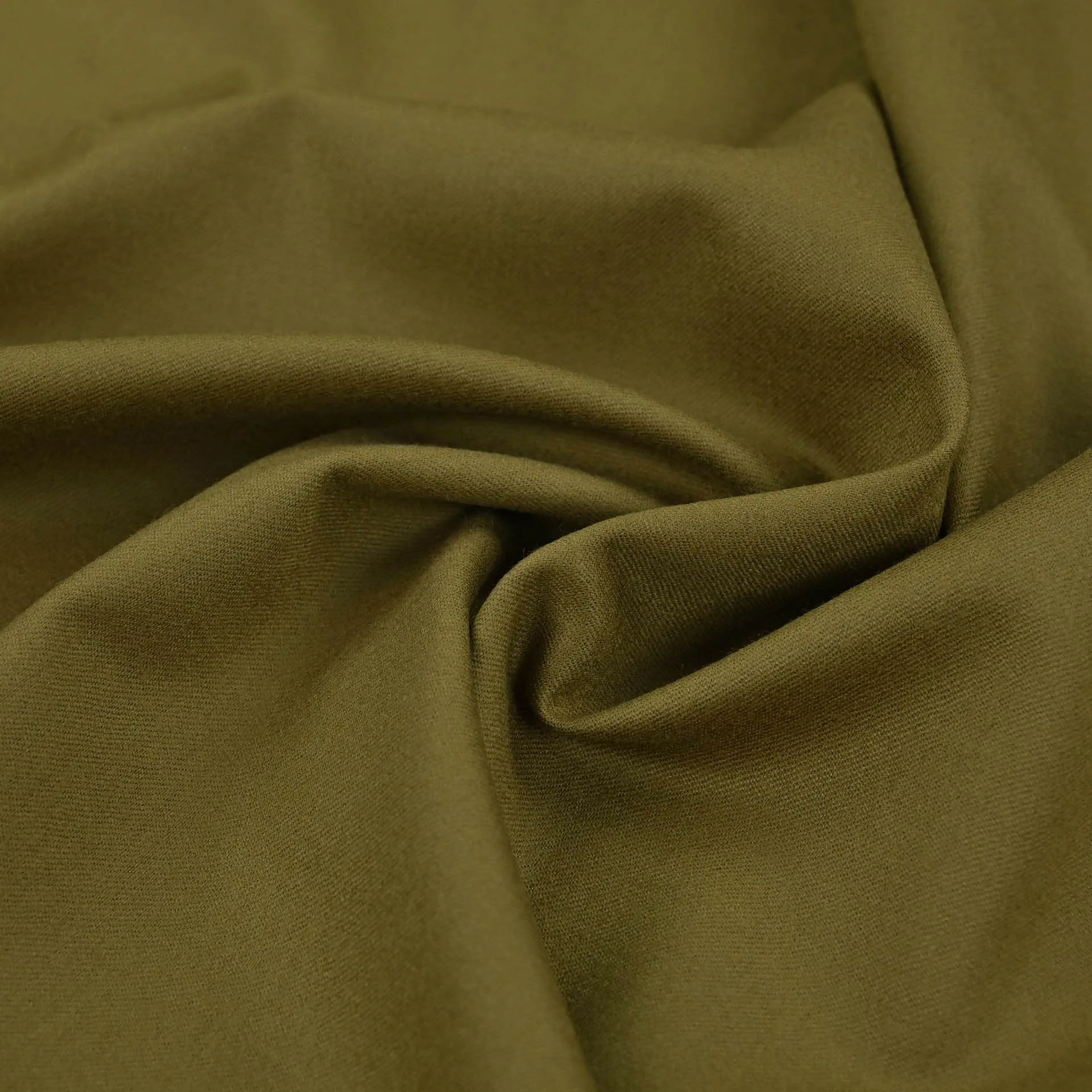 Green Flannel Twill Fabric 97709