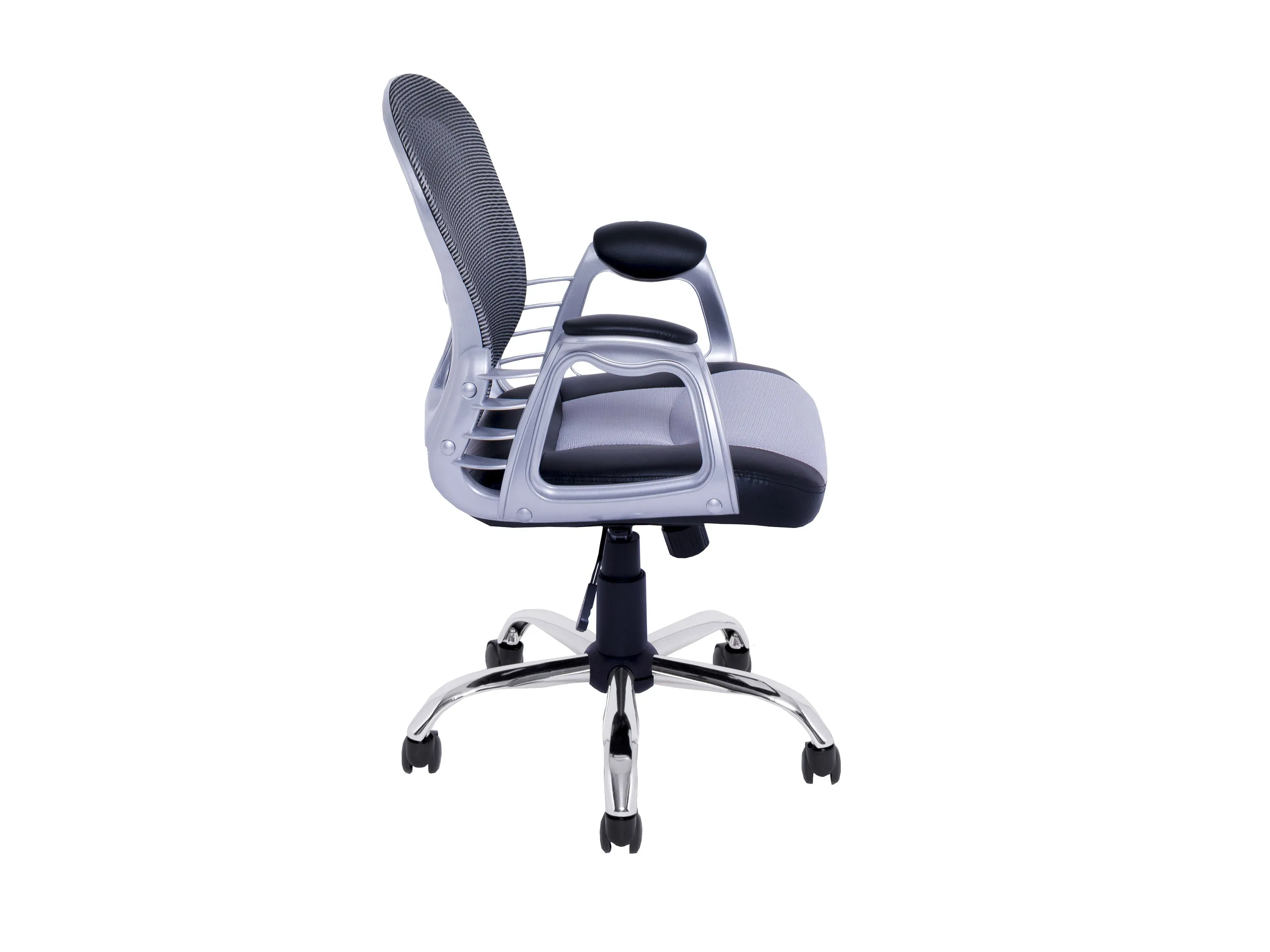 Grey Swivel Office Chair