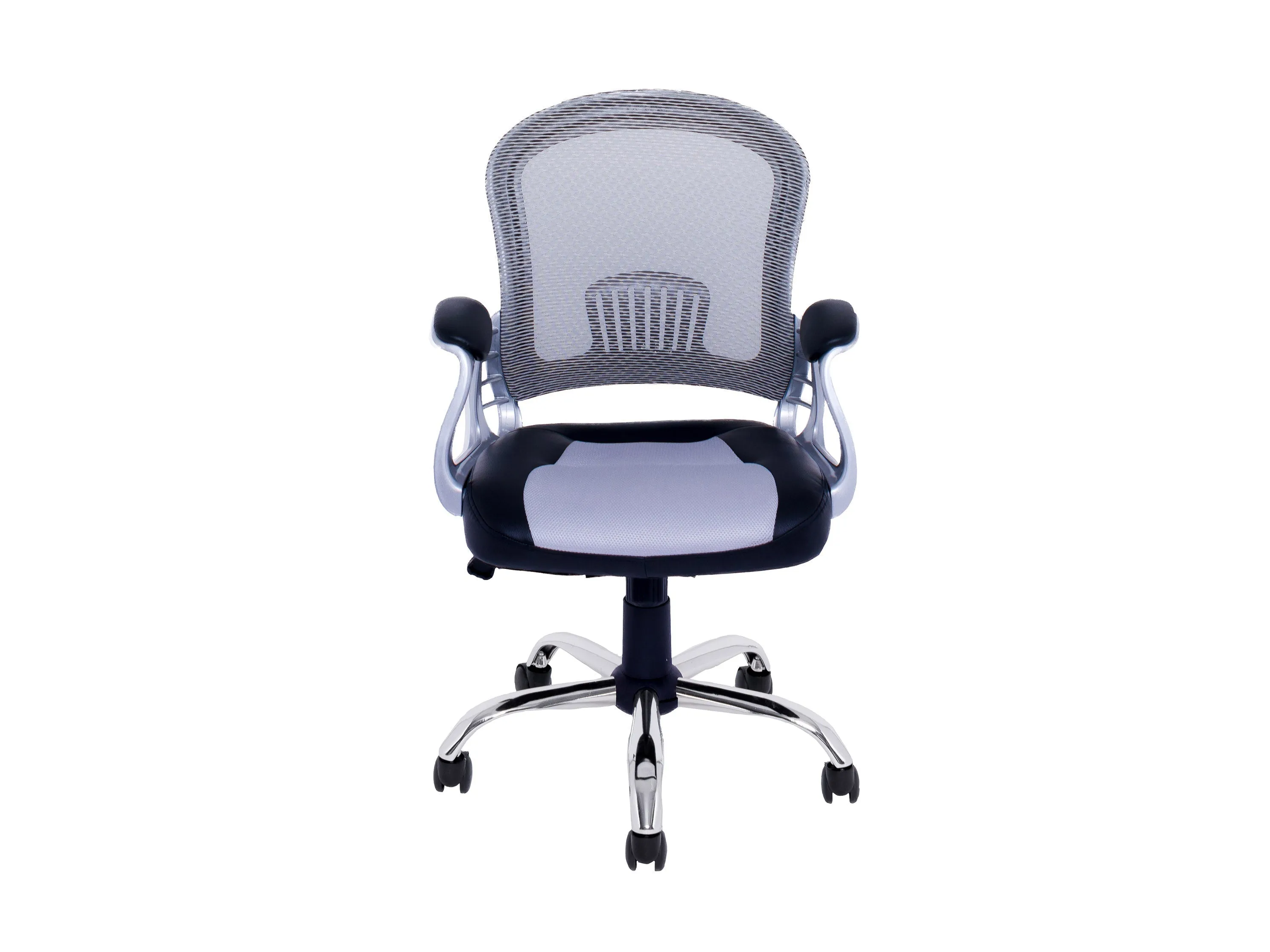 Grey Swivel Office Chair