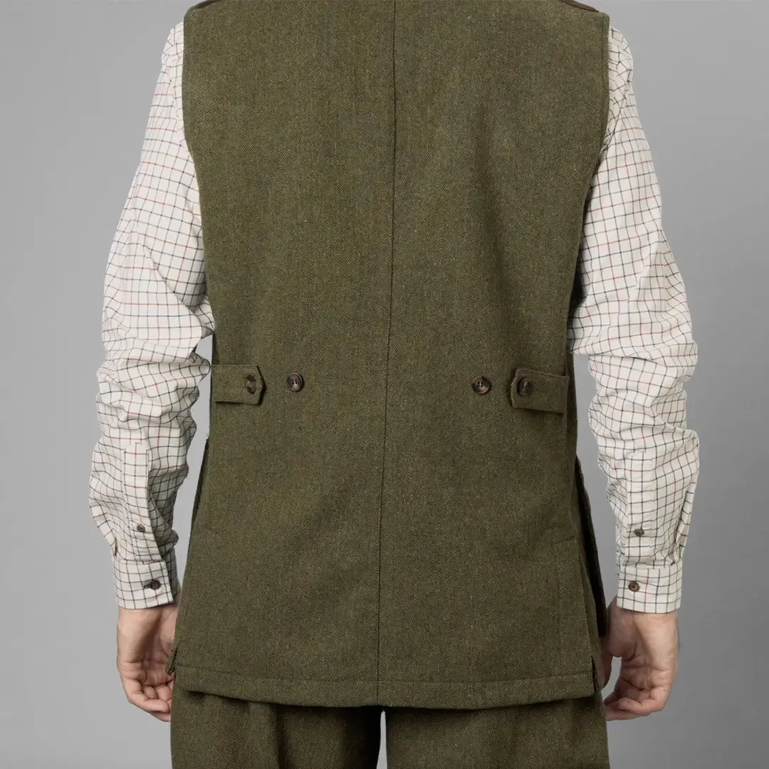 Hillside Waistcoat - Moss Green by Seeland