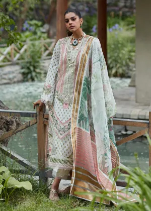 Ivory Lawn Suit - Saira Shakira X Crimson Luxury Lawn '23 - Shigar - D5A