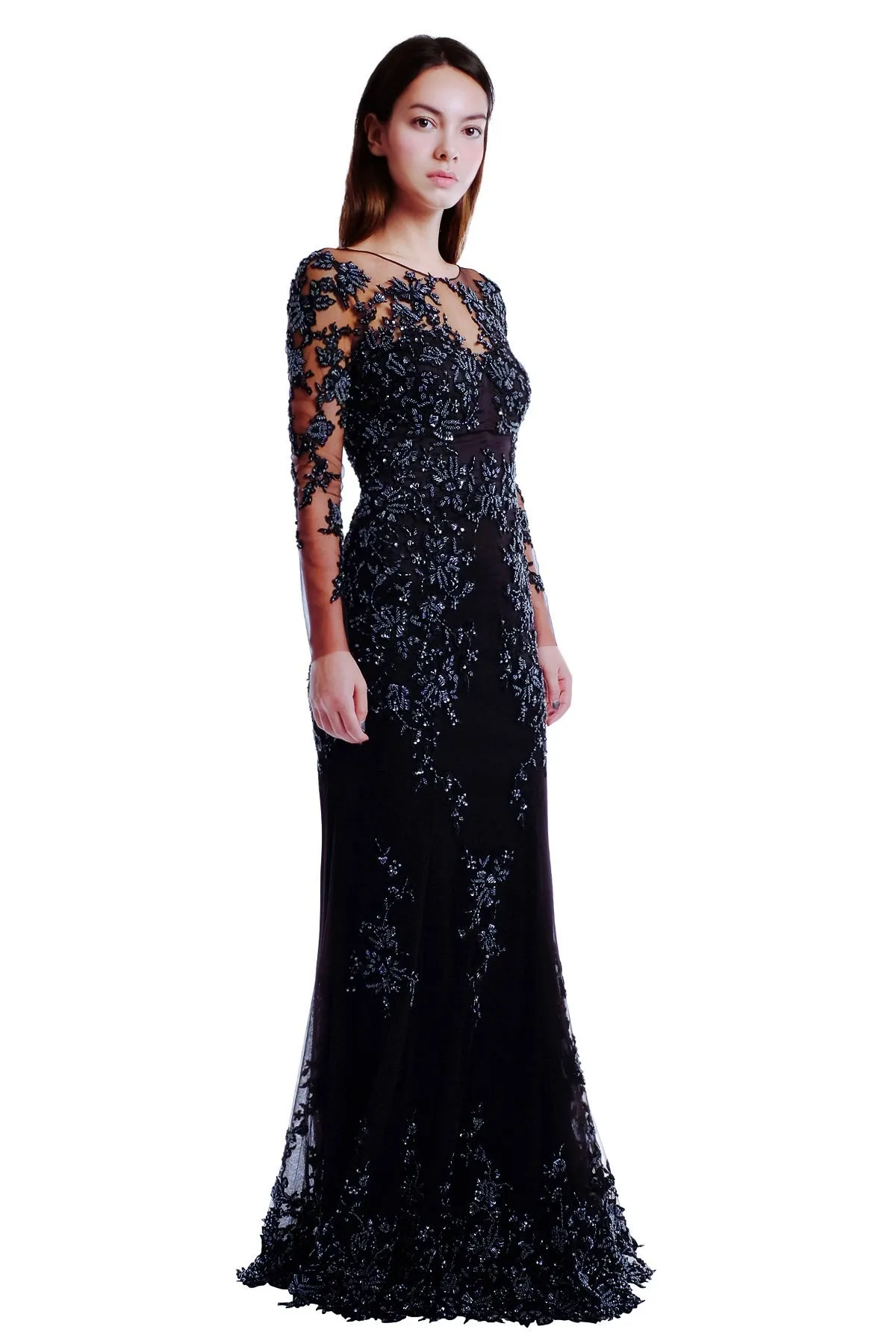 Julippa Long Sleeves Lace Gown