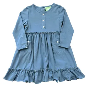 Layla Blue Pocket Dress