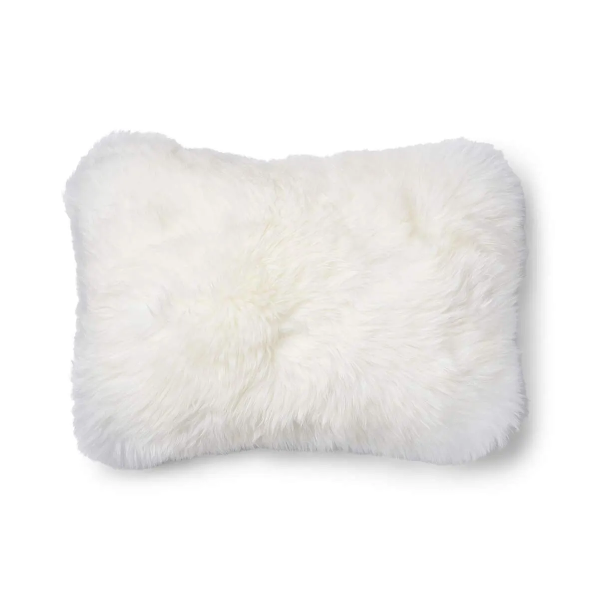 Long-Wool Sheepskin Cushion | 34x52 cm