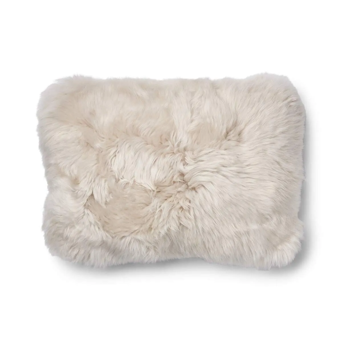 Long-Wool Sheepskin Cushion | 34x52 cm