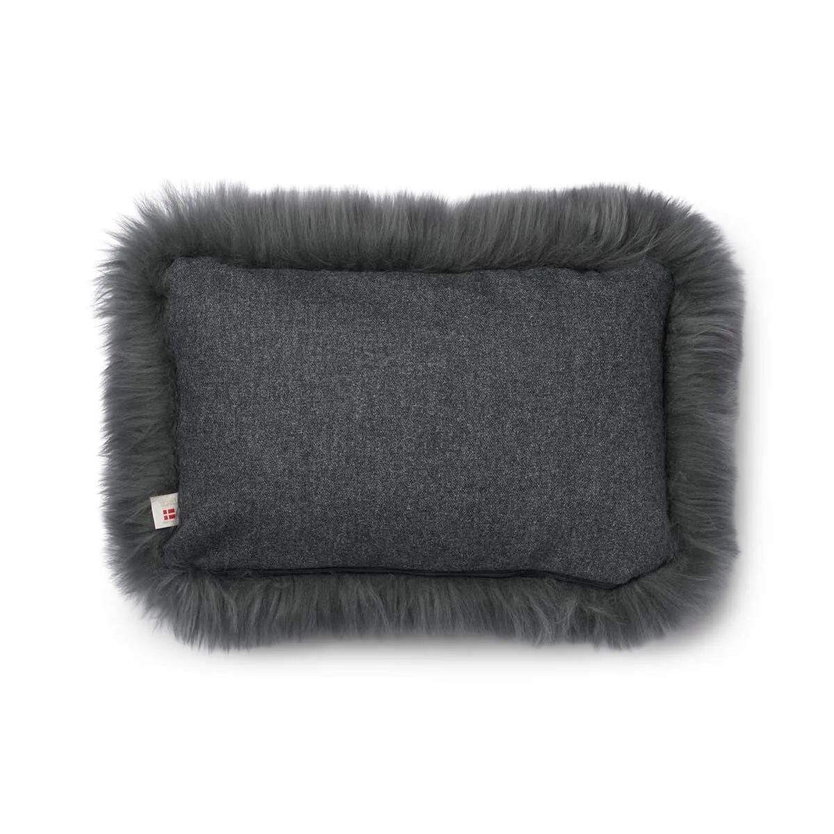 Long-Wool Sheepskin Cushion | 34x52 cm