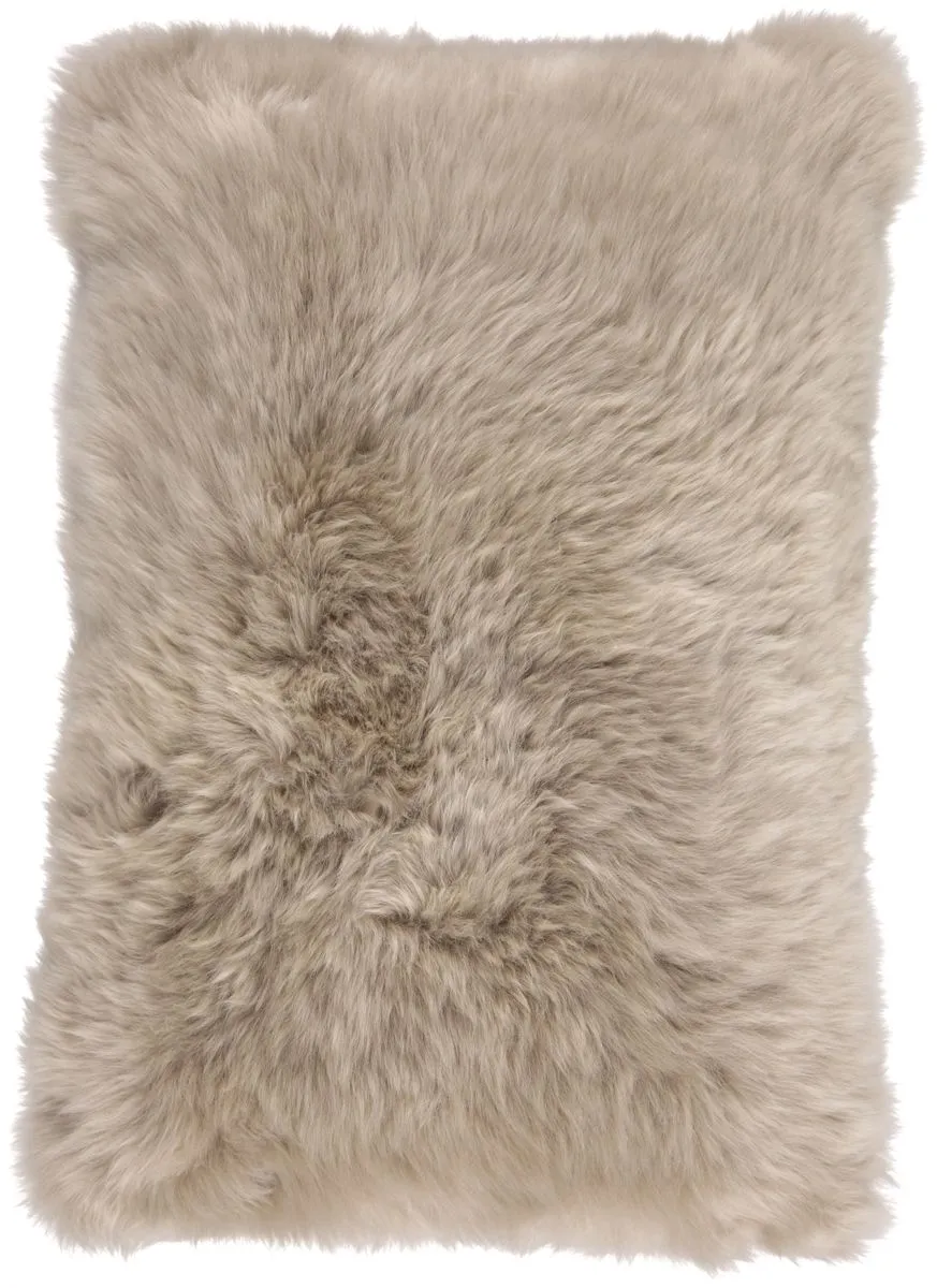 Long-Wool Sheepskin Cushion | 40x60 cm