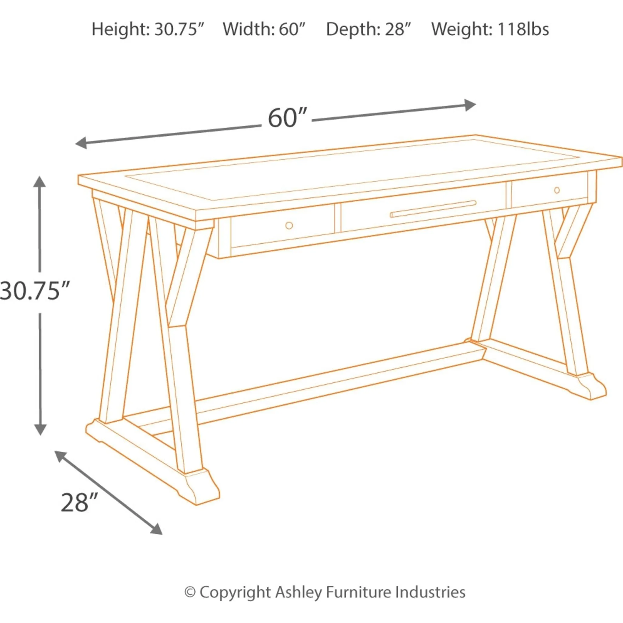 Luxenford Desk