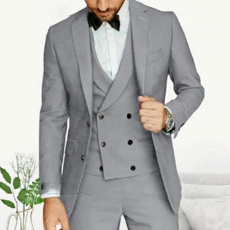 Men's Slim-Fit Swallowtail Party Suit