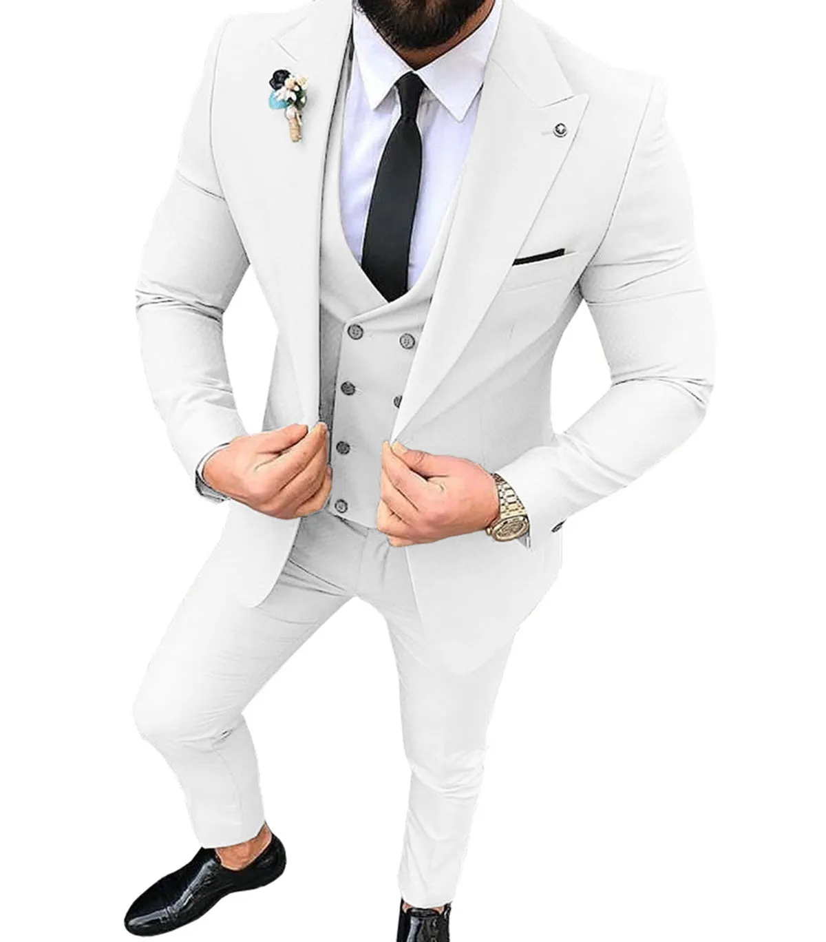 Men's Slim Fit Three Piece Cocktail Suits