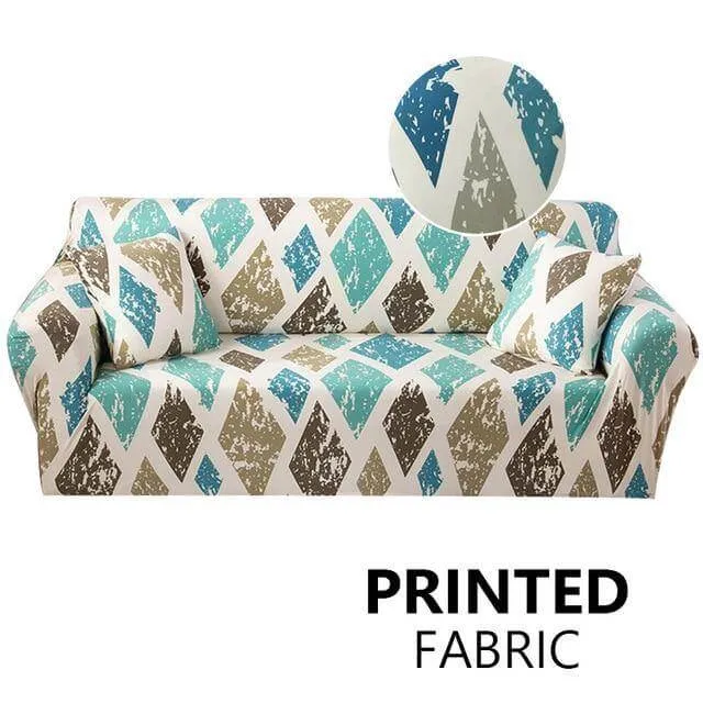 Modern Printed Elastic Sofa Cover