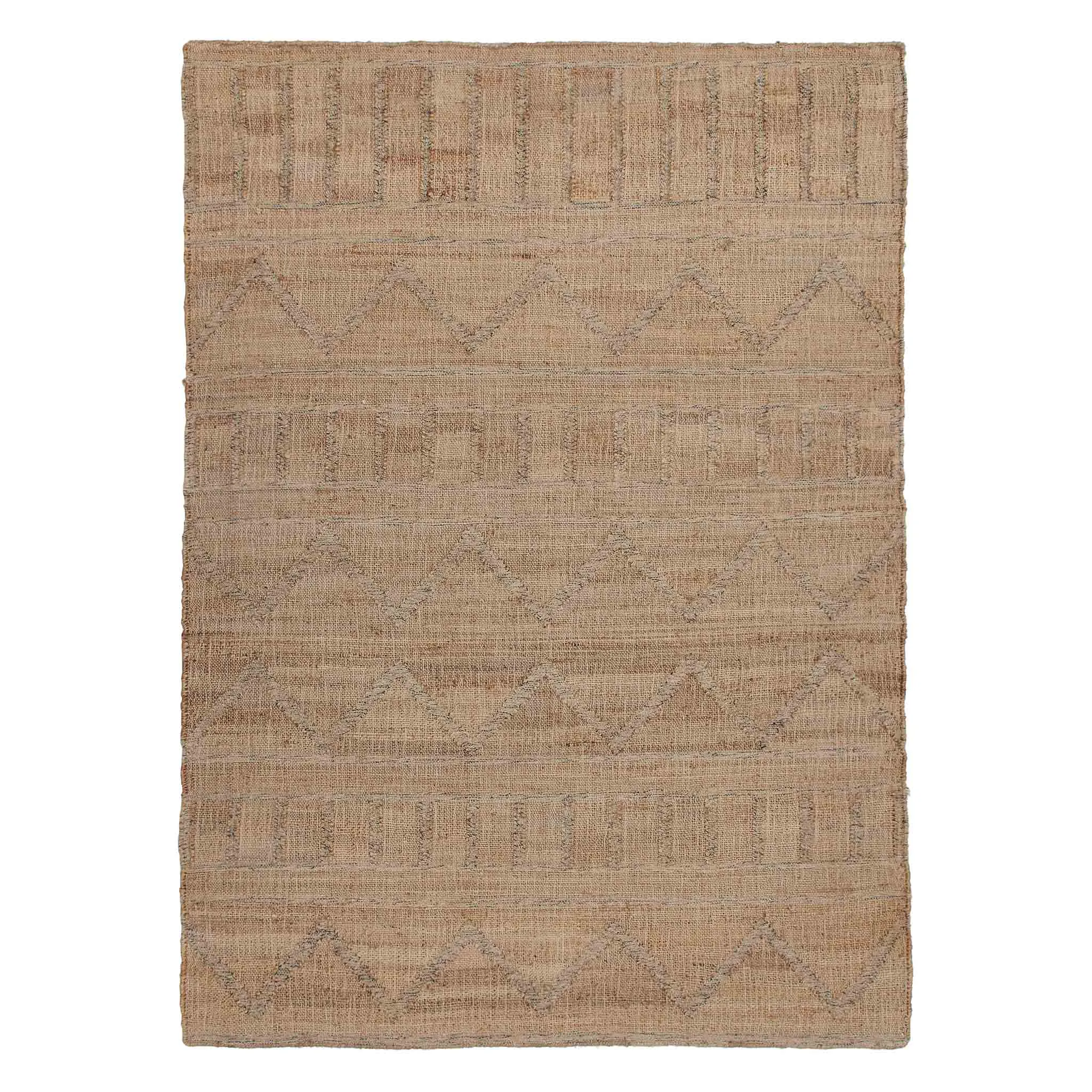 Pasan Jute Rug [Natural/Grey melange]