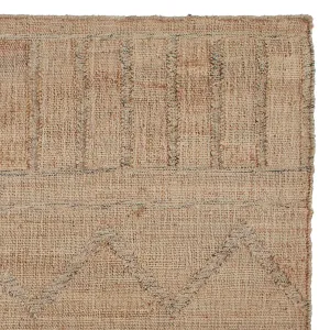 Pasan Jute Rug [Natural/Grey melange]