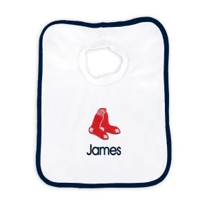 Personalized Boston Red Sox Pullover Bib