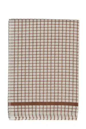 Poli Dri Brown Cotton Kitchen Tea Towel