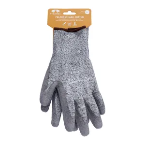 Pyramex 13 Gauge Polyurethane Palm Dipped Coated A4 Cut Resistant Gloves - Hangtag - X2