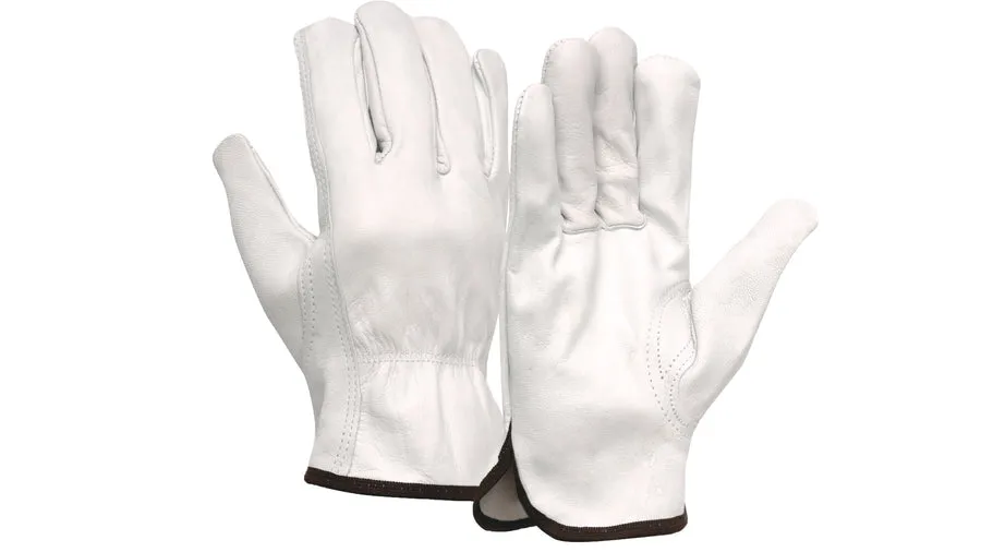 Pyramex Goat Unlined Value Goatskin Leather Driver Gloves - M