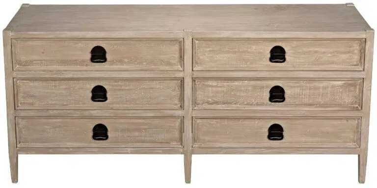 Reclaimed Lumber Lewis 6 Drawers Dresser