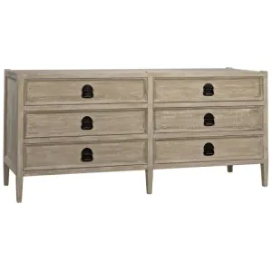 Reclaimed Lumber Lewis 6 Drawers Dresser