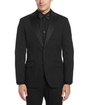 Slim Fit Contrast Tuxedo Jacket