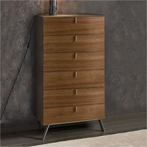 Tuxedo High Chest - Walnut