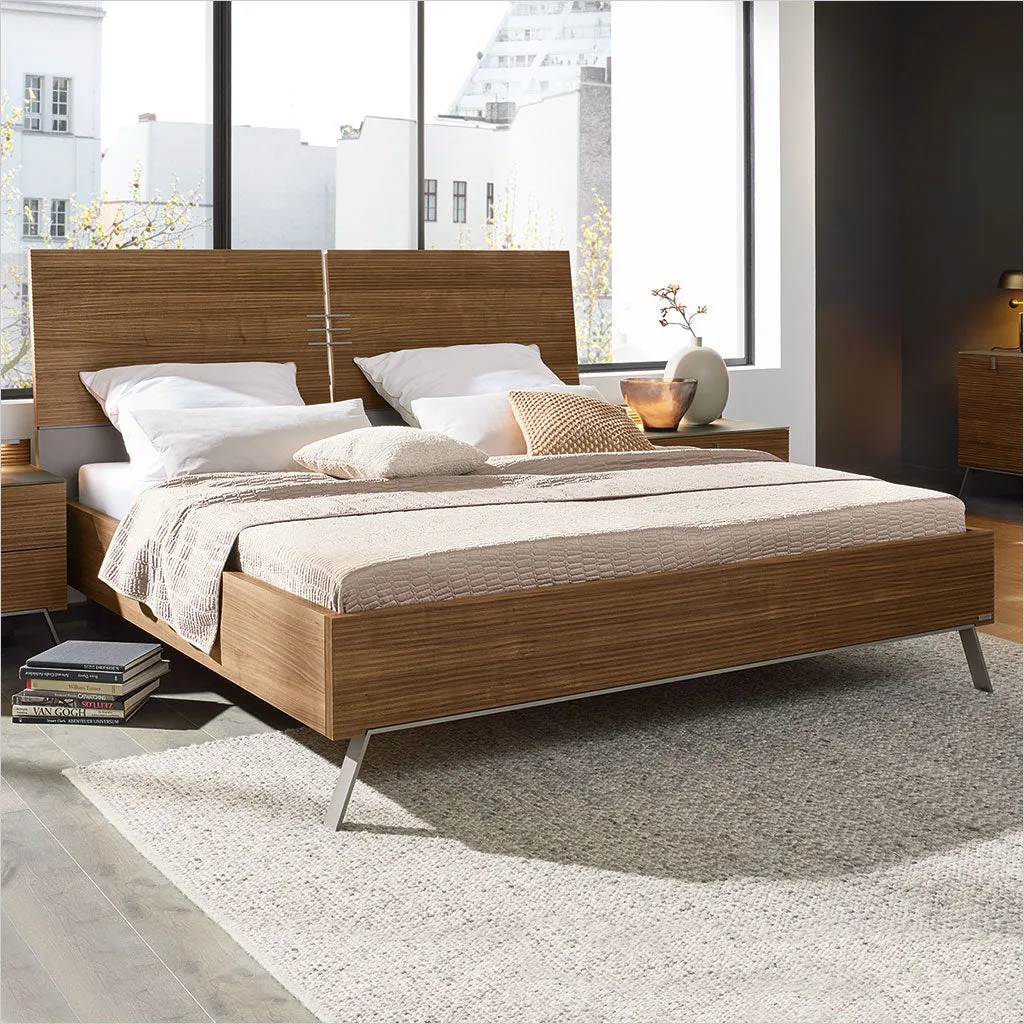 Tuxedo Platform Bed - Walnut