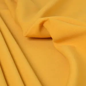 Yellow Double Weave Stretch Fabric 3298